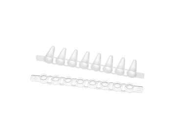 艾本德Eppendorf Fast PCR Tube Strips, 0.1 mL, 帶圓蓋, PCR 潔凈級(jí), 120 個(gè) (10 × 12 個(gè))