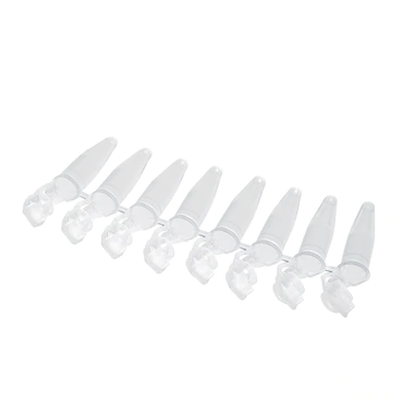 艾本德Eppendorf PCR Tubes, 0.2 mL, PCR 潔凈級(jí), 8 聯(lián)管，120 ?條 （960 個(gè)單管）